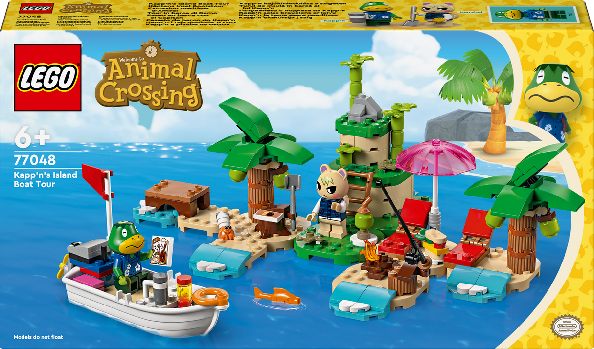 Lego Animal Crossing Kappn's Island Boat Tour