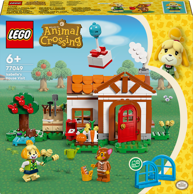 Lego Animal Crossing Isabelle's House Visit