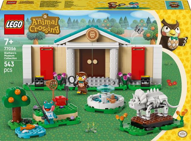 Lego Animal Crossing - Blathers Museum Collection