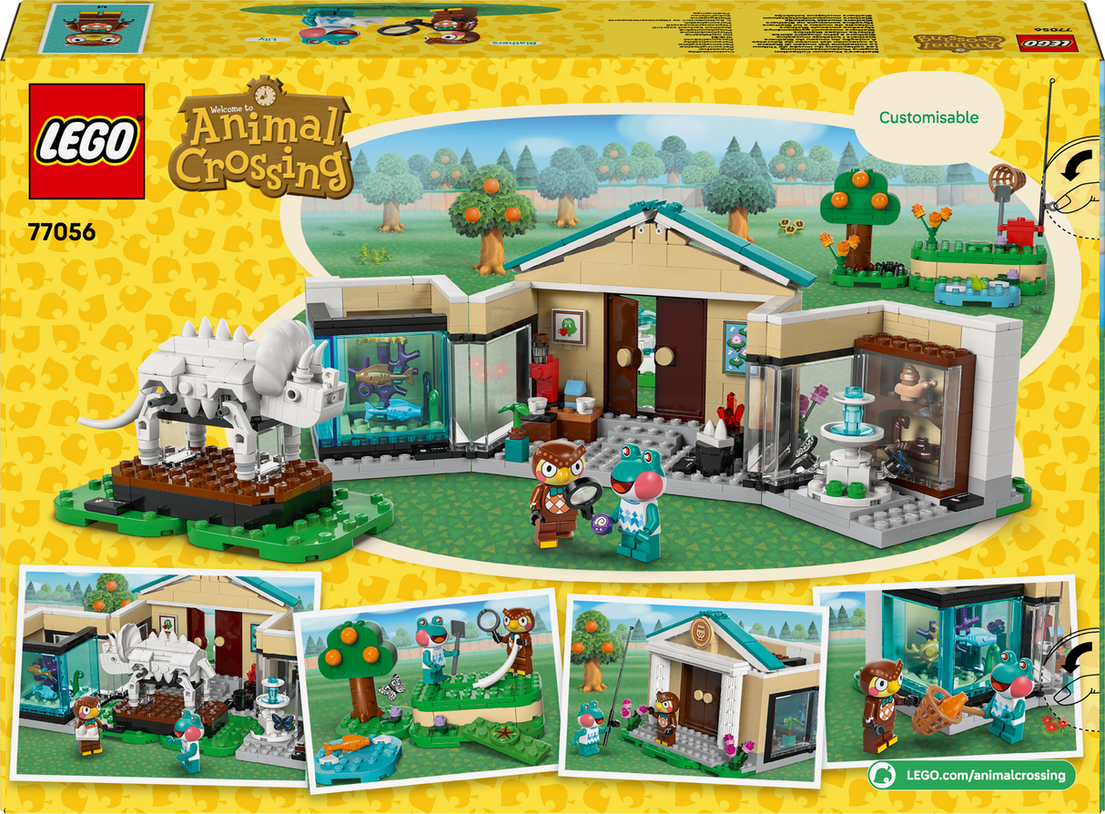 Lego Animal Crossing - Blathers Museum Collection