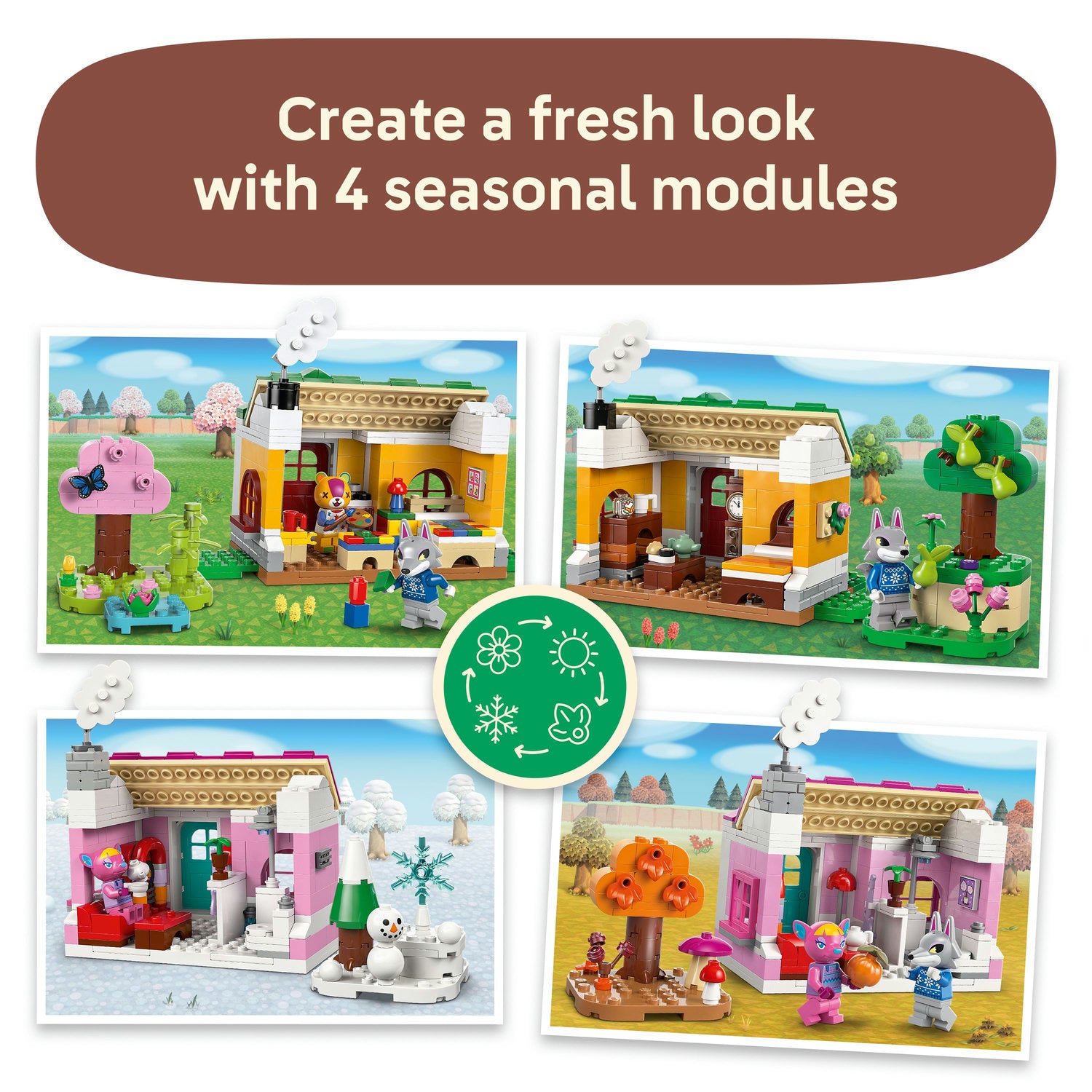 Lego Animal Crossing - Creative Houses: Seasons of Fun