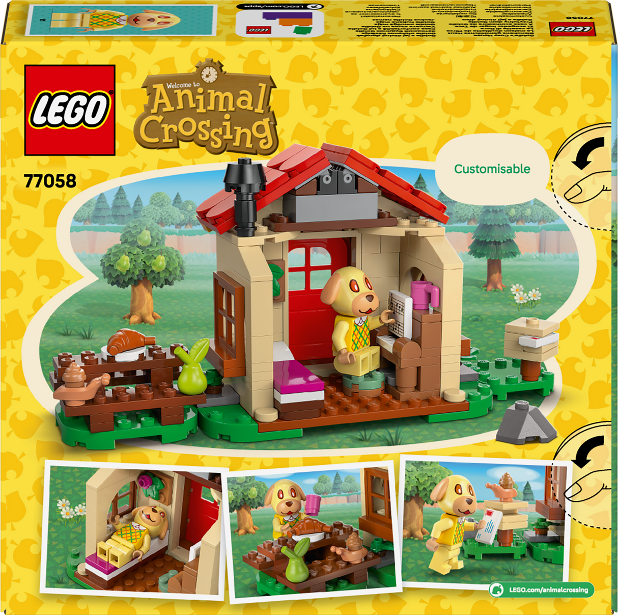 Lego Animal Crossing - Goldie's Cosy House