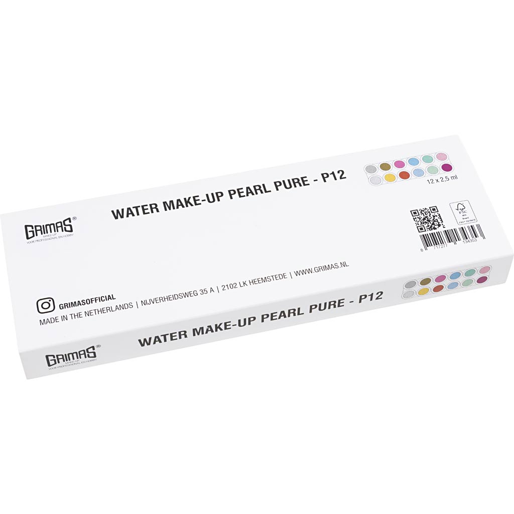 Water-based Face Paint Palette