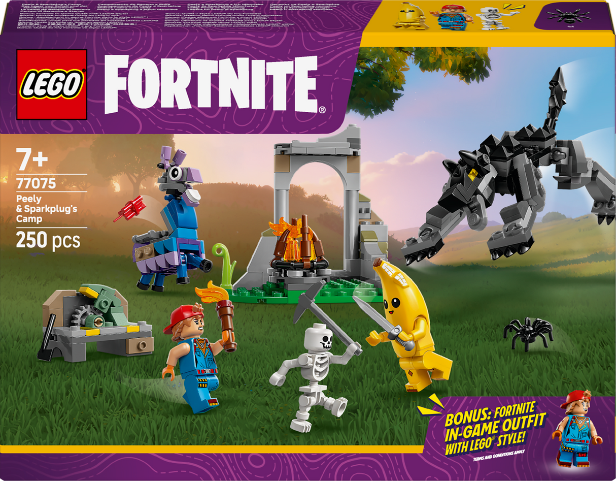 Lego Fortnite - Peely & Sparkplug's Camp