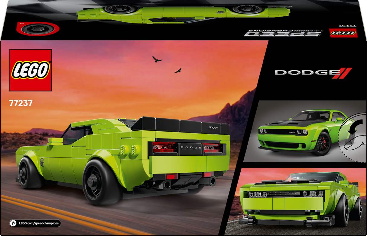 Lego Speed Champions - Dodge Challenger SRT Hellcat Sports Car