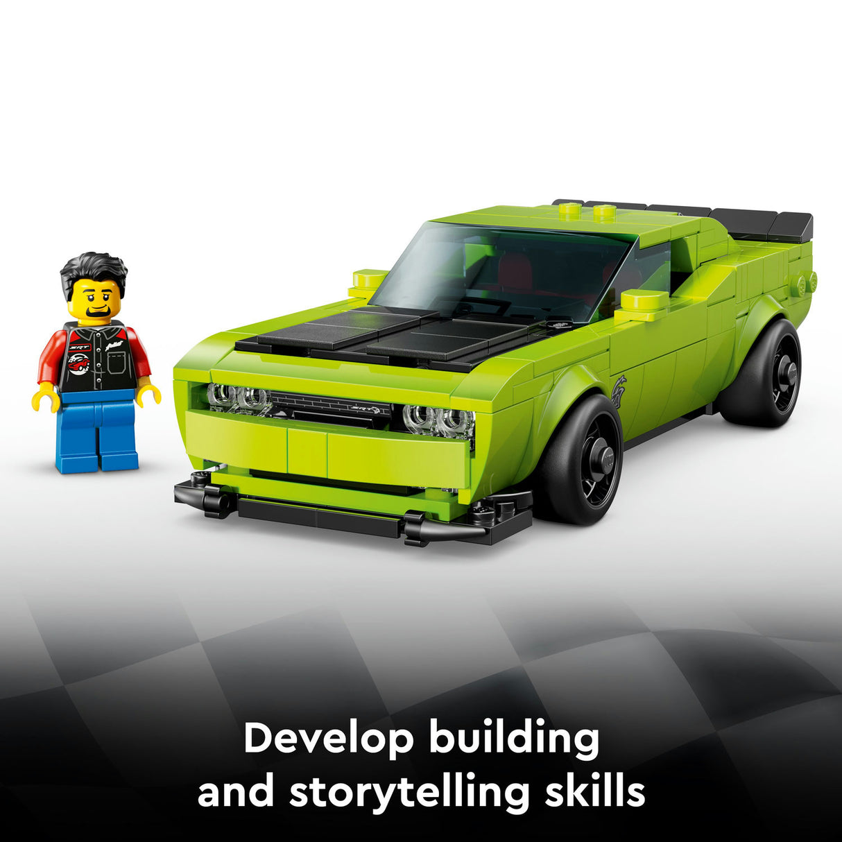 Lego Speed Champions - Dodge Challenger SRT Hellcat Sports Car