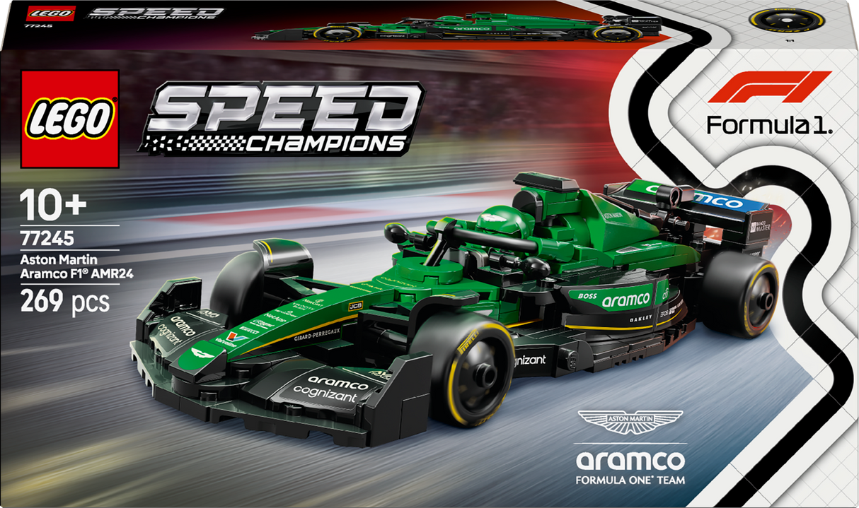 Lego Aston Martin Aramco F1® AMR24 Race Car