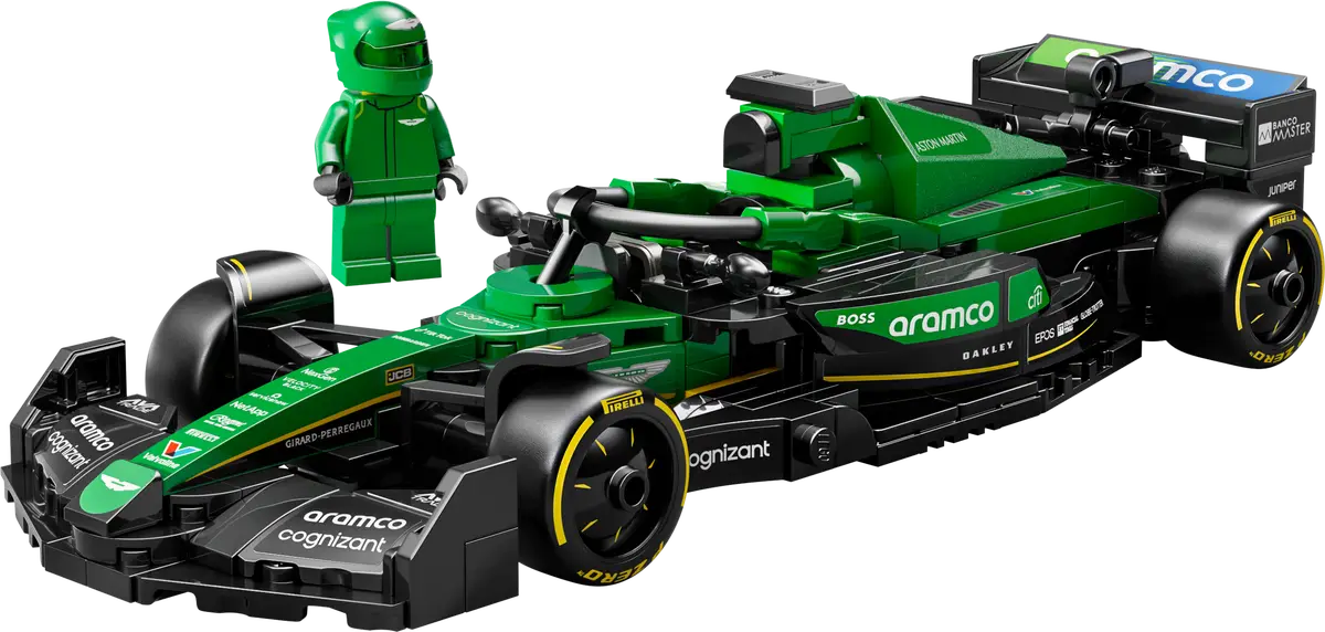 Lego Aston Martin Aramco F1® AMR24 Race Car