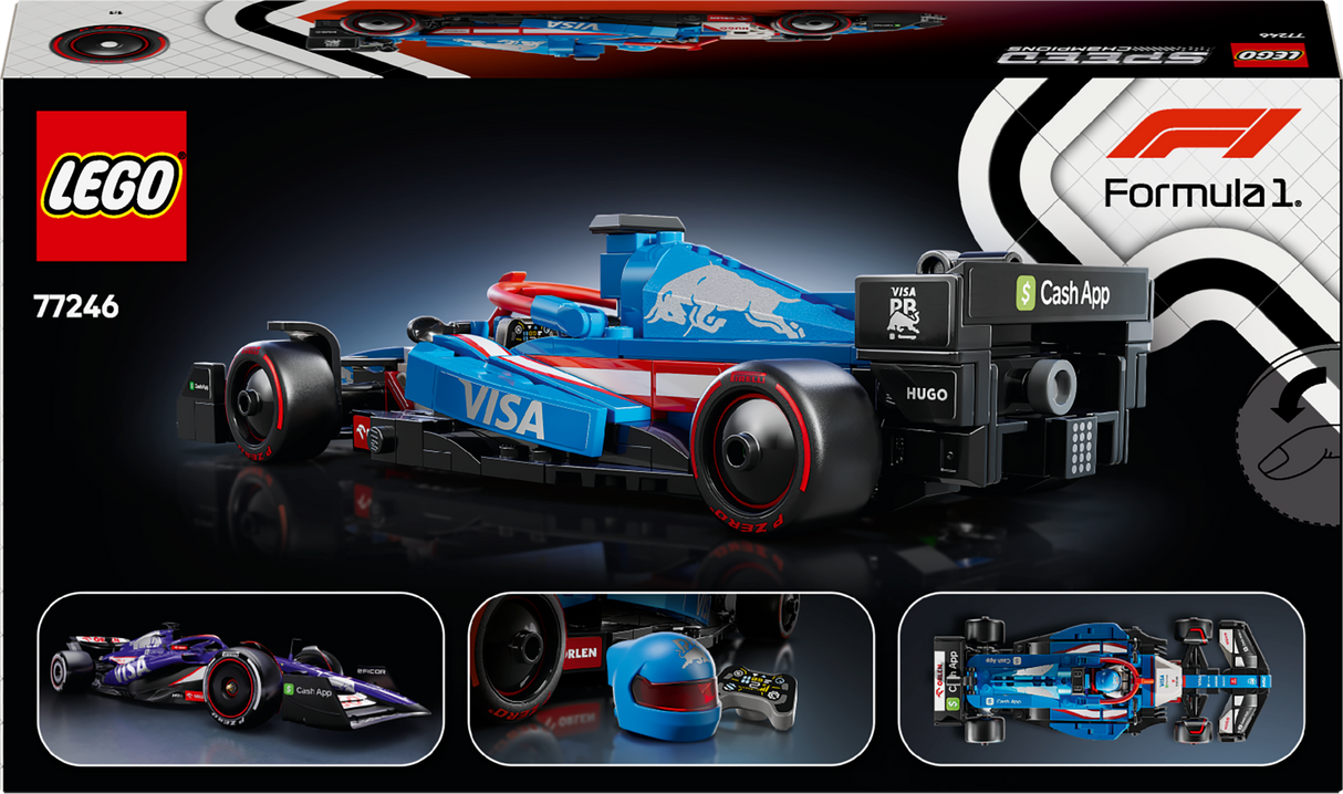 Lego Visa Cash App RB VCARB 01 F1® Race Car
