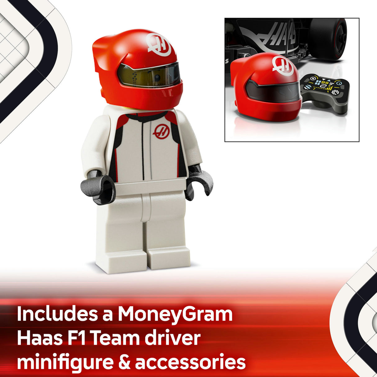 Lego Speed Champions - MoneyGram Haas F1® Team VF-24