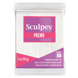 Sculpey Premo 2oz Frost White Glitter Oven Bake Clay