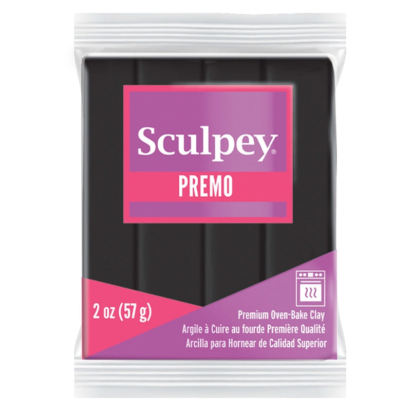 Sculpey Premo 2oz Black Clay