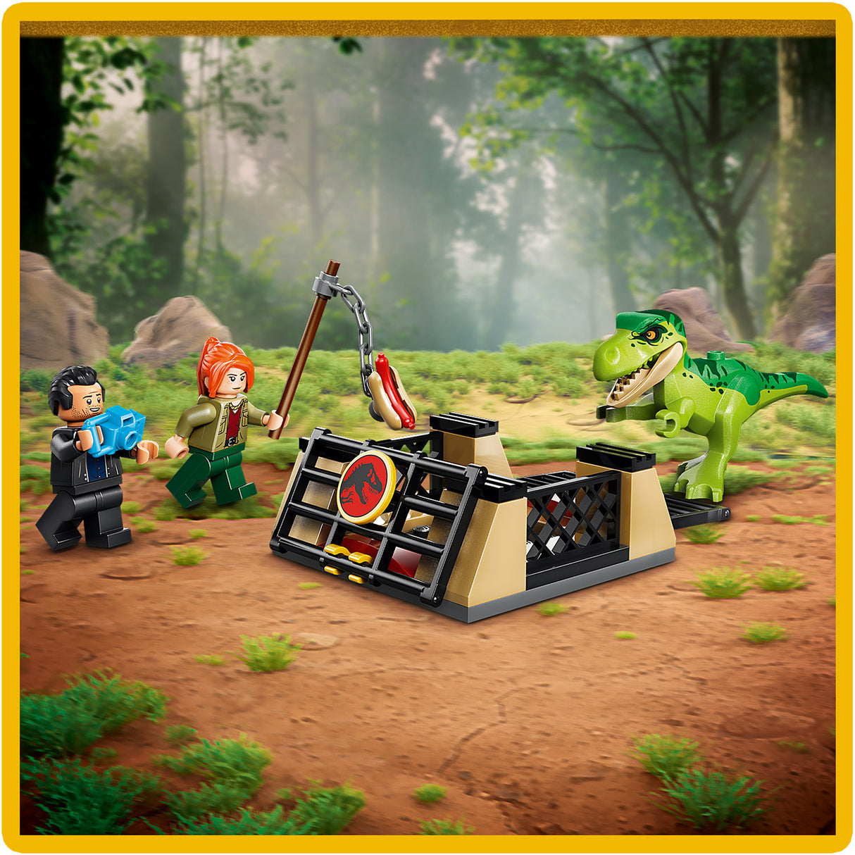 LEGO Jurrasic World - Young T.Rex Transport Truck