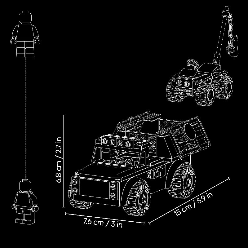 LEGO Jurrasic World - Young T.Rex Transport Truck