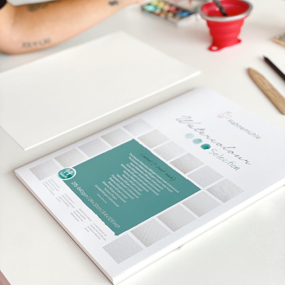 Hahnemuehle Watercolour Selection Pad 24 x 32cm