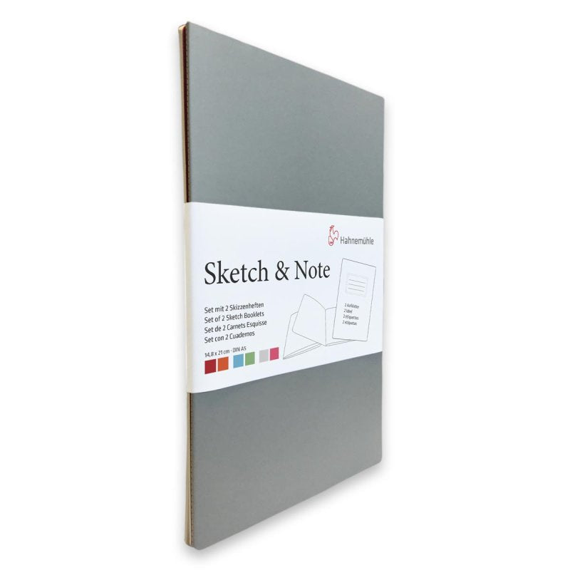 Hahnemuehle Sketch and Note 125gsm 20 Sheets Grey A5