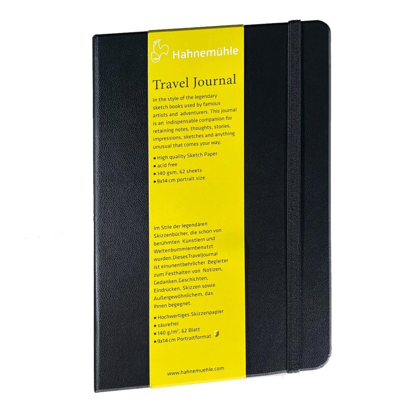 Hahnemuehle Travel Journal 140gsm 62 Sheets 9x14cm Portrait