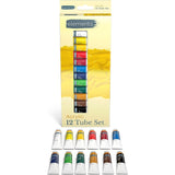 Elements Acrylic Paint Tubes Set 12