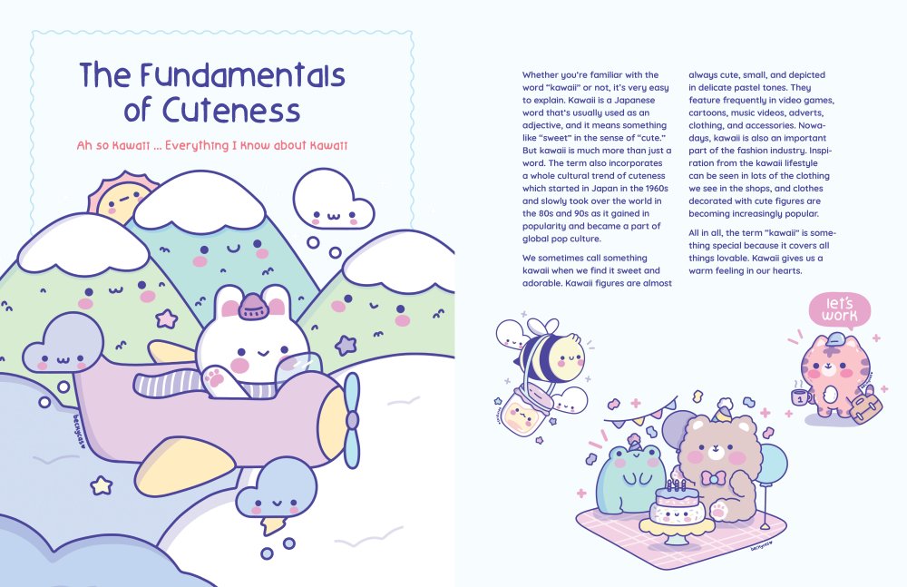 Kawaii Drawing Guide Book