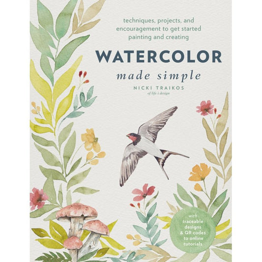 Watercolour Made Simple Book by Nicki Traikos