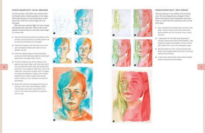Creative Portraits in Watercolour Book