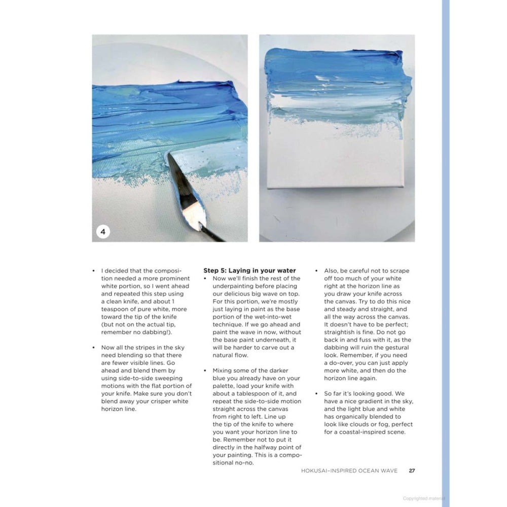 Palette Knife Painting: Deep Impasto Book by Lisa Elley