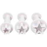 Cookie Cutters With Stamp - White Star