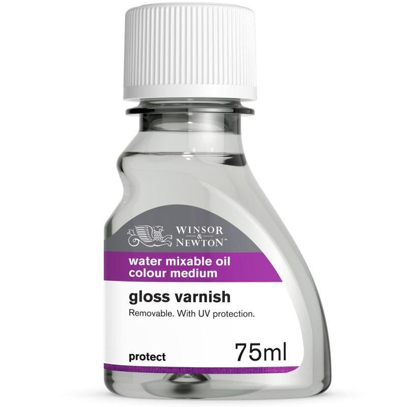 Winsor & Newton Water Mixable Gloss Varnish 75ml