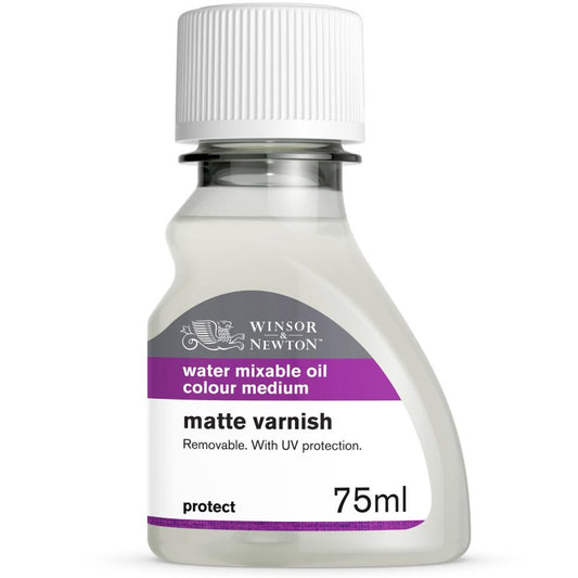 Winsor & Newton Water Mixable Matt Varnish 75ml