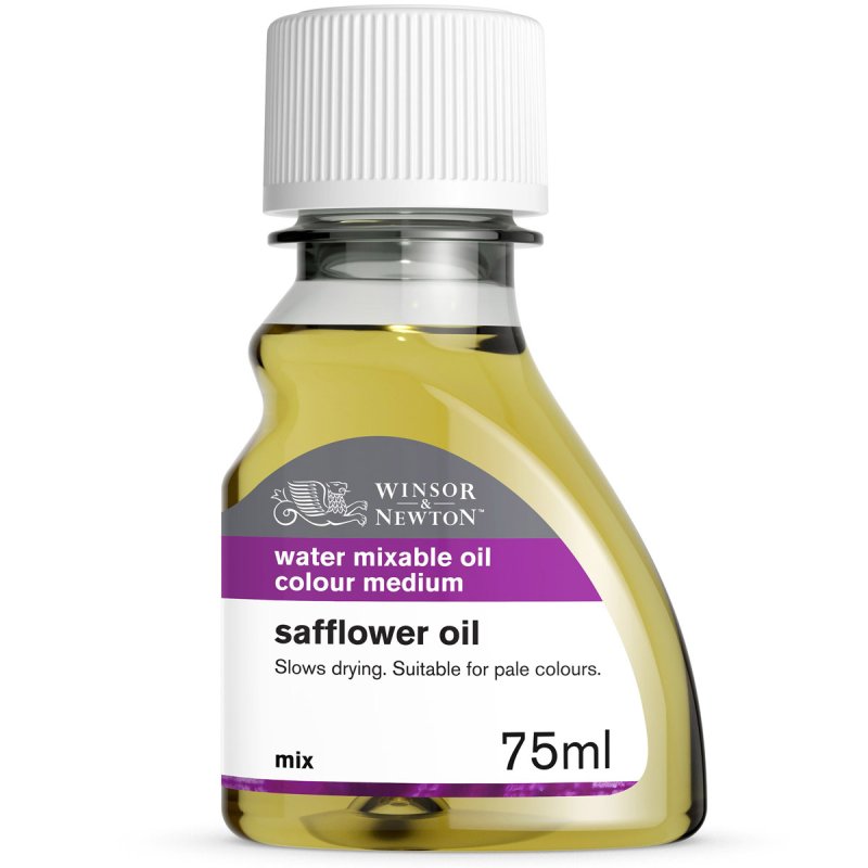 Winsor & Newton Water Mixable Safflower Oil 75ml 