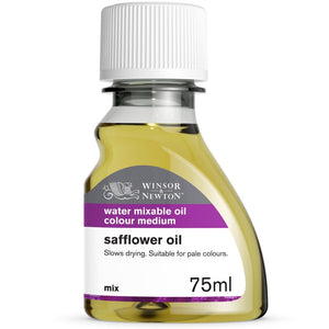 Winsor & Newton Water Mixable Safflower Oil 75ml 