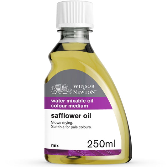 Winsor & Newton Water Mixable Safflower Oil 250ml