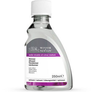 Winsor & Newton Water Mixable Thinner 250ml
