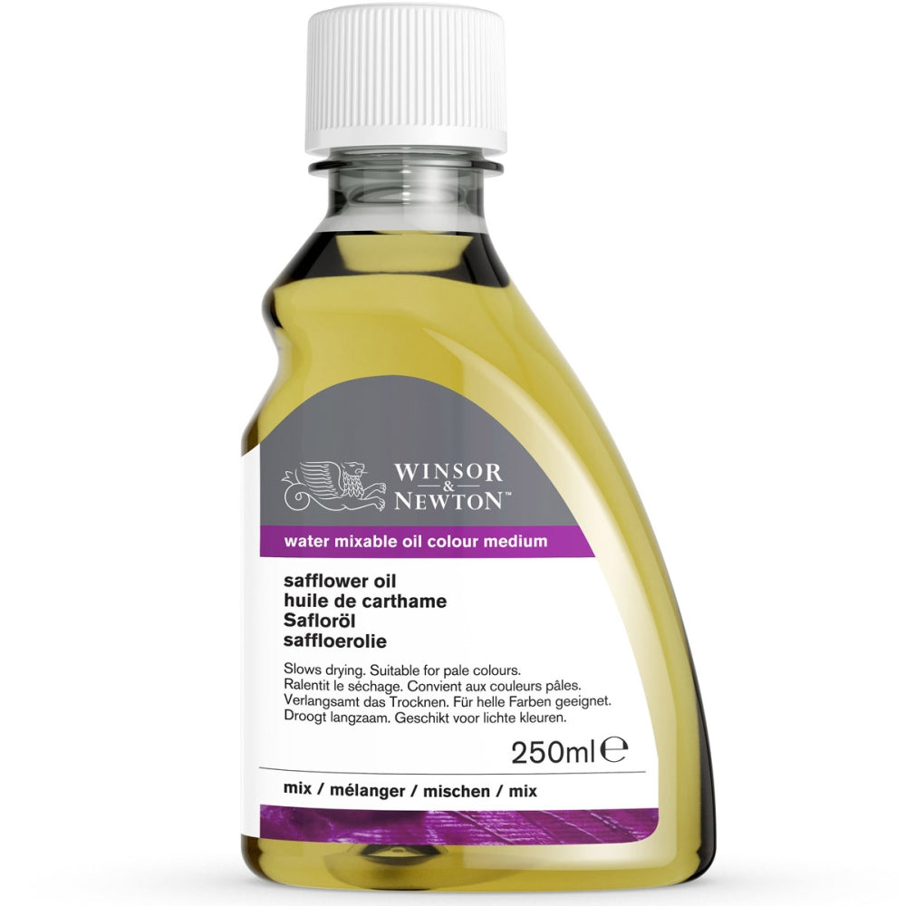 Winsor & Newton Water Mixable Safflower Oil 250ml