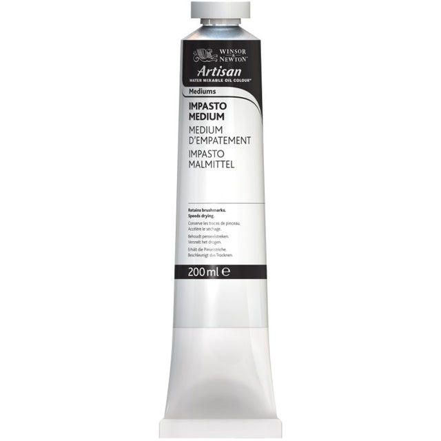 Winsor & Newton Water Mixable Impasto Medium 200ml