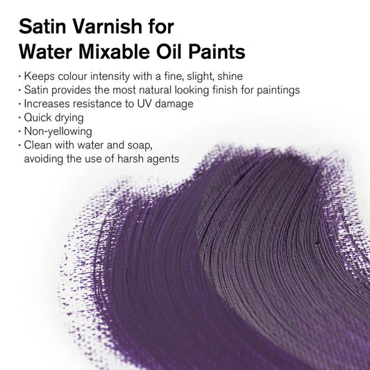 Winsor & Newton Water Mixable Satin Varnish 250ml