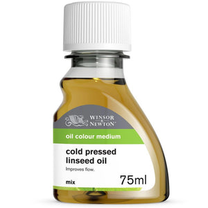 Winsor & Newton Cold-Pressed Linseed Oil 75ml
