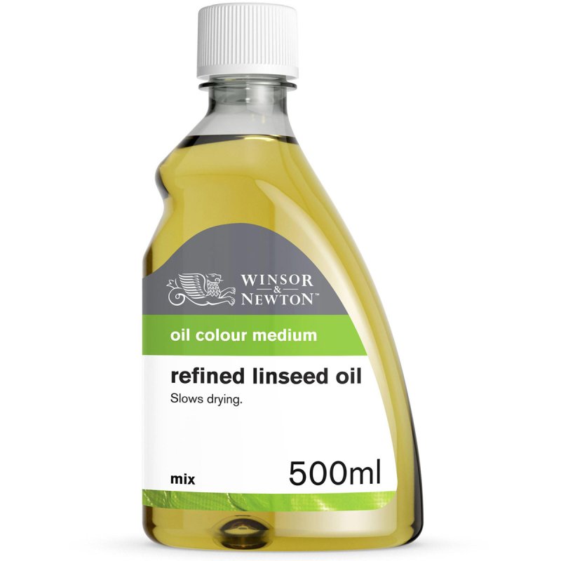 Winsor & Newton Refined Linseed Oil 500ml