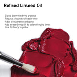Winsor & Newton Refined Linseed Oil 1 Litre