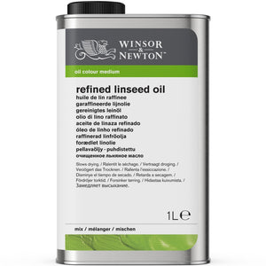 Winsor & Newton Refined Linseed Oil 1 Litre