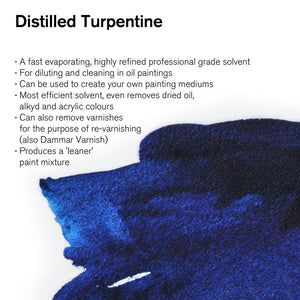 Winsor & Newton Distilled Turpentine 500ml