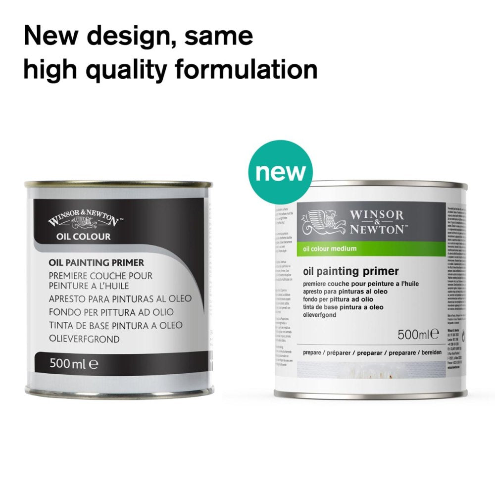 Winsor & Newton Oil Painting Primer 500ml Tin