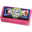 Modelling Clay 13x6x4cm - Neon Pink 500g