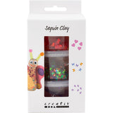 Sequin Clay - Purple/Pink Harmony (3x60g)