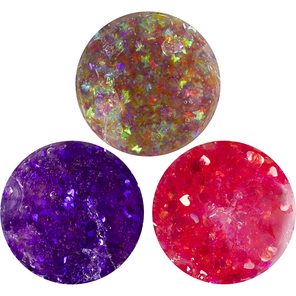 Sequin Clay - Purple/Pink Harmony (3x60g)