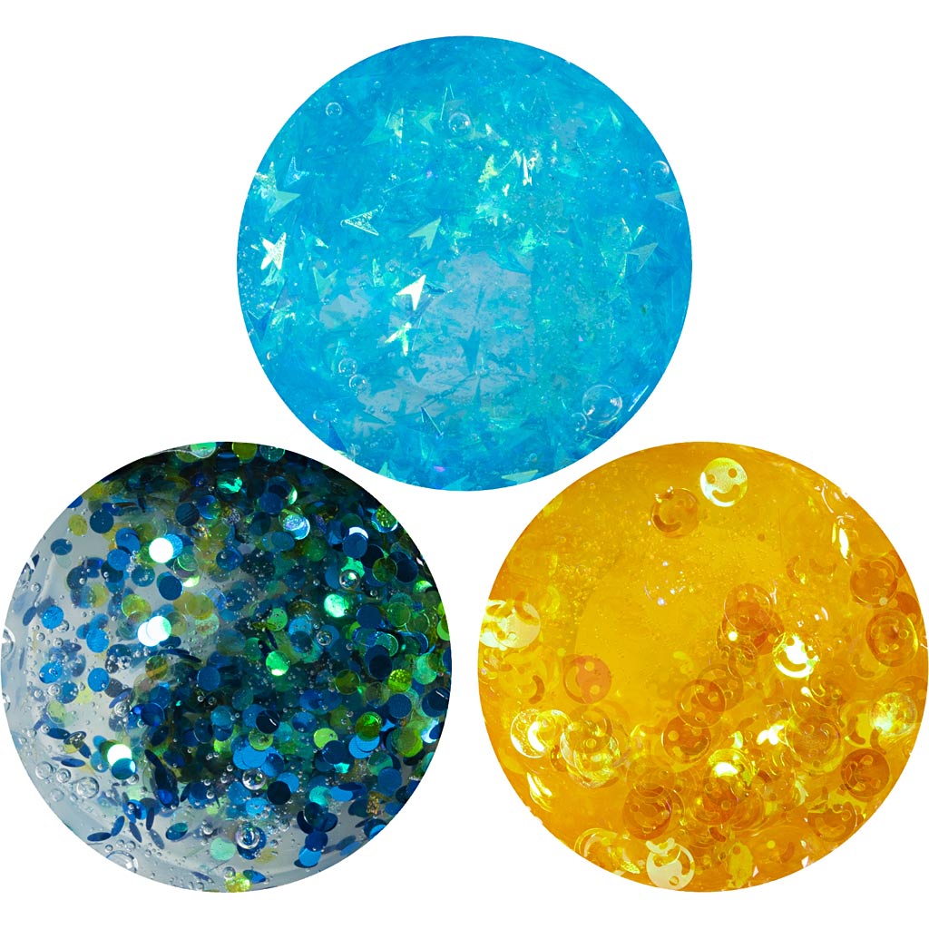 Sequin Clay - Blue/Green Harmony (3x60g)