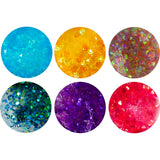 Sequin Clay - Blue/Green Harmony & Purple/Pink Harmony (6 x 60g)