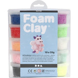 Foam Clay® 10x35g - Assorted colours