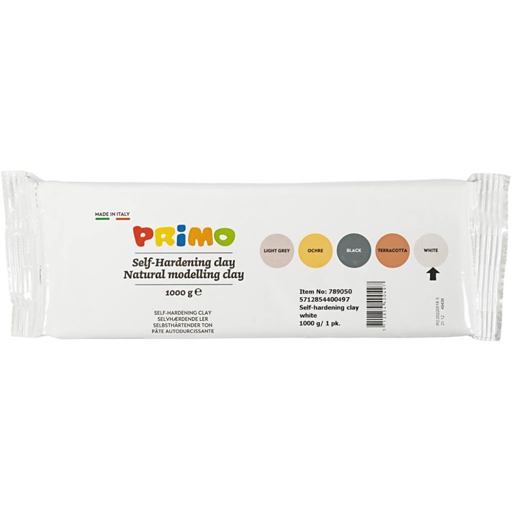 Self-Hardening Clay 1000g - White