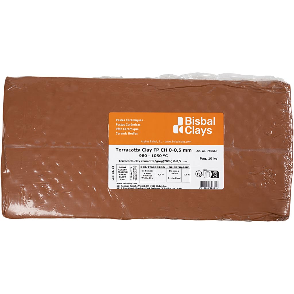 Red Earth Clay with Chamotte